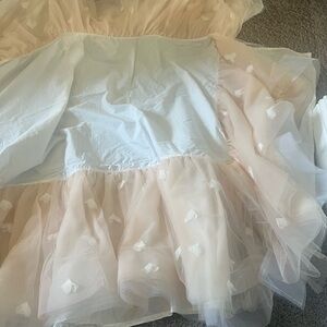 Pottery barn Kids crib skirt